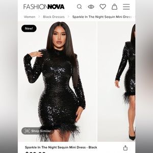 Fashion Nova Dress Large